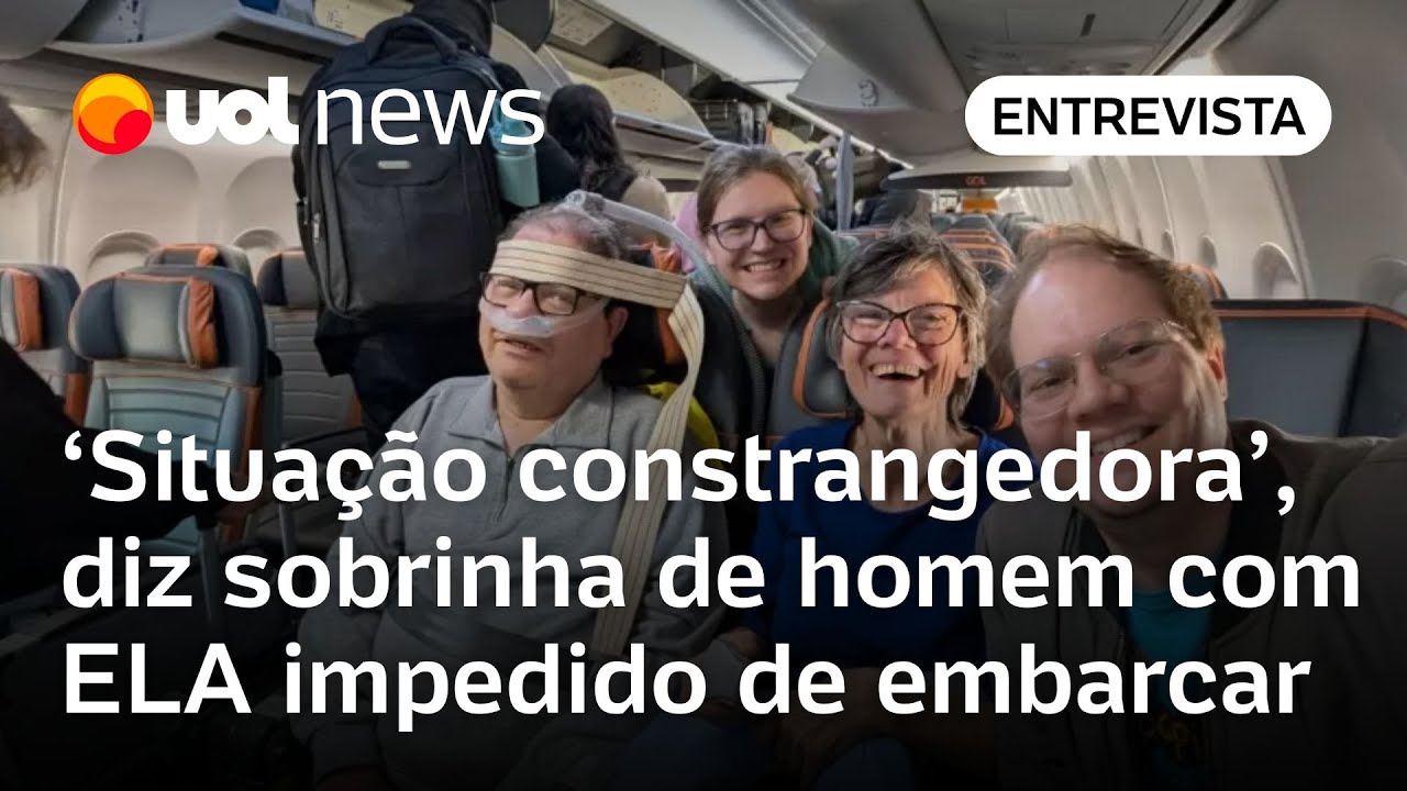 Homem com ELA é impedido de embarcar após Gol exigir formulário no portão Mais de 24h esperando