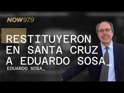 “Los Kirchner encontraron la manera de disciplinar al Poder Judicial&quot;: Eduardo Sosa