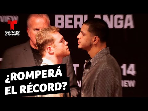 Canelo Álvarez podría romper récord de Marco Barrera, contra Edgar Berlanga | Telemundo Deportes