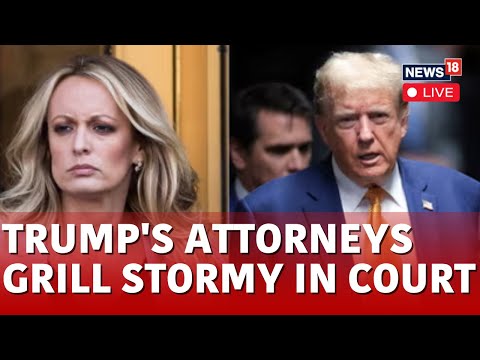 Donald Trump's Attorney Grills Stormy Daniels | Stormy Daniels Testimony | Trump Trial LIVE | N18L