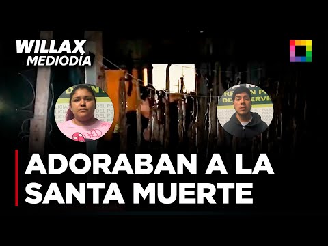 Willax Mediodía - OCT 02 - SACRIFICABAN ANIMALES PARA ADORAR A LA SANTA MUERTE | Willax