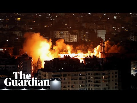 Explosions heard in Beirut as Israel carries out airstrikes