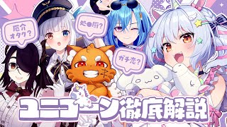 【#ユニコーン徹底解説】徹底解説🦄処〇厨・ガチ恋・厄介オタク!?【犬山たまき/ズズ/伊東ライフ/神楽めあ/春雨麗女】