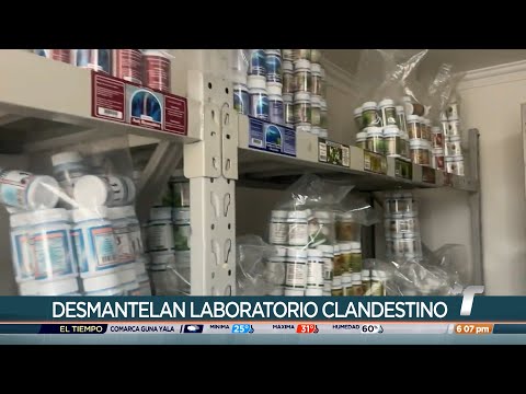 Desmantelan laboratorio clandestino en El Cangrejo
