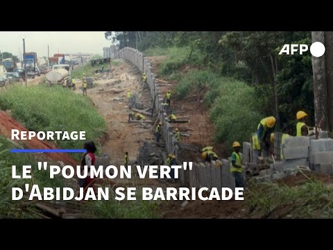 Côte d'Ivoire: le poumon vert d'Abidjan se barricade | AFP
