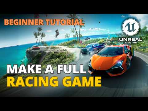 How to Create a Racing Game in Unreal Engine 5 - Full Course