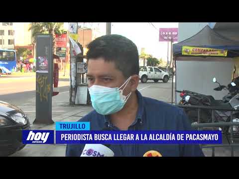 Periodista busca llegar a la alcaldía de Pacasmayo
