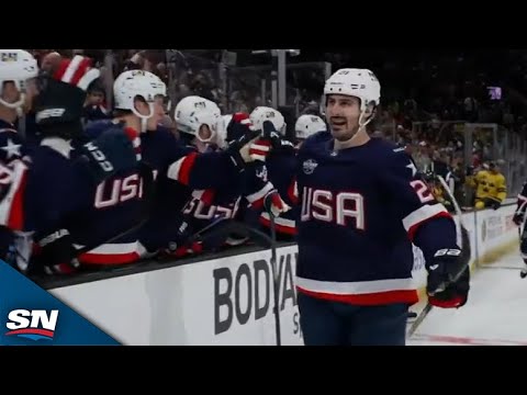 Chris Kreider Strikes Early To Put USA On The Board 35 Seconds Into Game