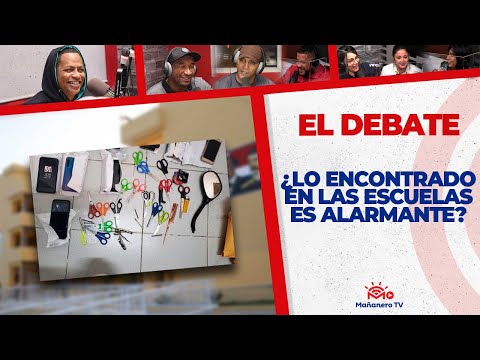 ¿Los OBJETOS encontrados en las escuelas, es Alarmante o no? - El Debate