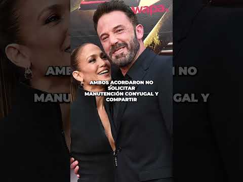 😱 ¡ES OFICIAL! Jennifer López y Ben Affleck han concluido su relación matrimonial. 😱💔💍