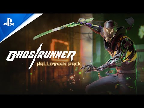 Ghostrunner - Halloween Pack Trailer | PS5, PS4