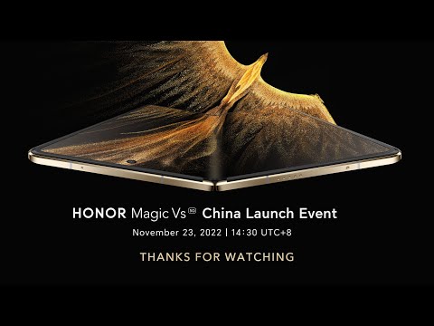 HONOR Magic Vs China Launch Event