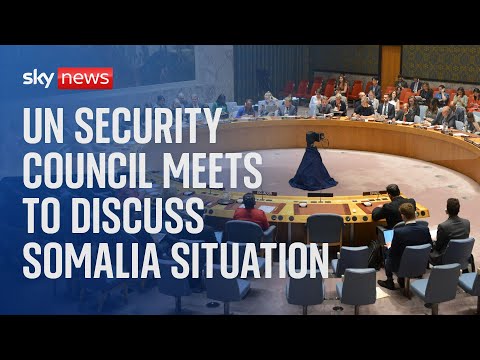 Watch live: UN Security council meets to discuss the situation in Somalia