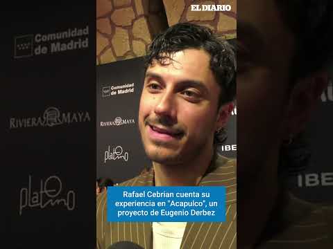 Rafael Cebrian revela el mensaje detrás de “Acapulco” en los Premios Platino 2024 I El Diario