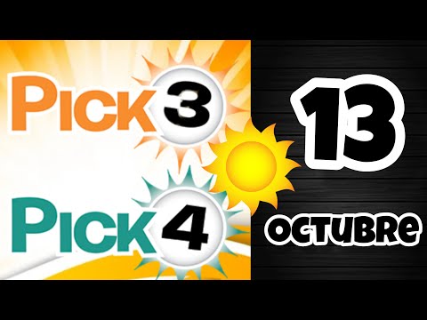 Resultado PICK 3 Y PICK 4 DIA Domingo 13 de Octubre de 2024