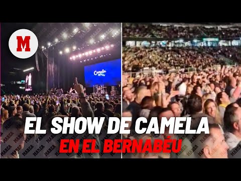 Camela se despide con el ¿cómo no te voy a querer? del primer concierto del Bernabéu I MARCA
