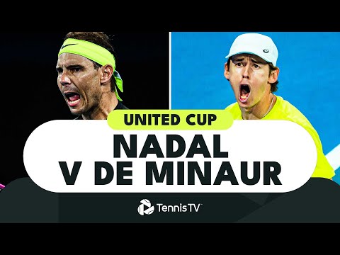 EPIC Rafa Nadal vs Alex De Minaur Battle! | United Cup 2023 Highlights