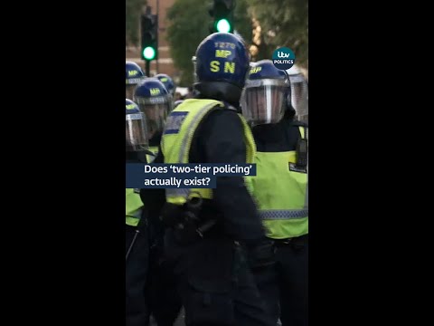 What is 'two-tier policing'? And does it exist in the UK?