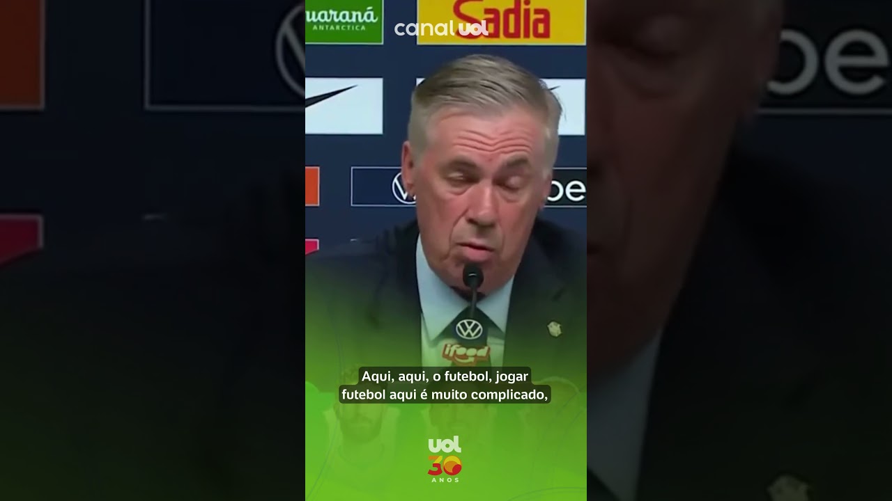 FICAMOS TRISTE PELO JOÃO PEDRO, PELA TEMPORADA MERECIA CONVOCAÇÃO, RESPONDE ANCELOTTI A PVC