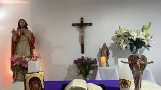 EUCARISTÍA VIERNES 5ª SEMANA DE CUARESMA