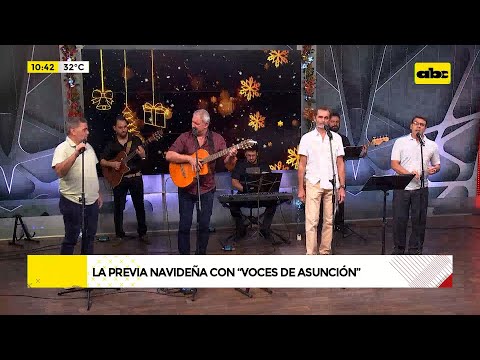 Previa navideña con “Voces de Asunción”