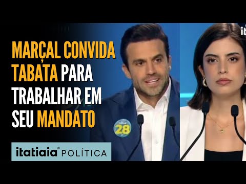 MARÇAL CONVIDA TABATA AMARAL PARA TRABALHAR EM SEU MANDATO CASO GANHE AS ELEIÇÕES