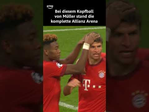 Gänsehaut pur bei diesem Kopfball von Müller gegen Juve. Wisst ihr wie das Spiel ausgegangen ist? 👀