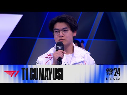 T1 Gumayusi 인터뷰 | 10.06 | 2024 월드 챔피언십