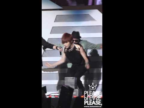 [PLEASE]110528 dream concert.intro+lucifer (taemin)