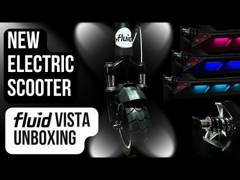 fluid VISTA Electric Commuter Scooter - Unboxing & Key Specs