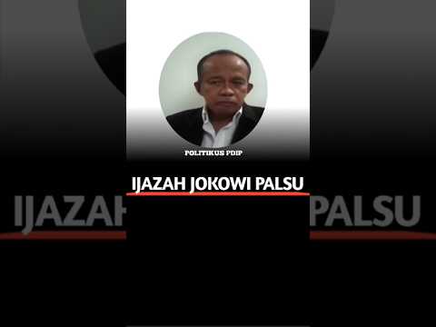 Ijazah Jokowi Palsu #kasusijazahpalsujokowi #Kaderpdip #viralijazahpalsu #berita #terkini #fypy