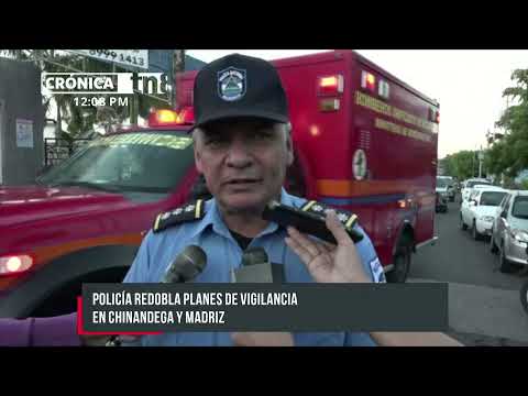 En Chinandega la Policía ejecuta el Plan de Seguridad en Fiestas de Navidad - Nicaragua