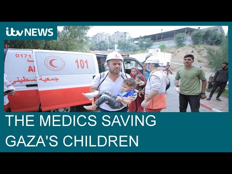 Saving Gaza's children: Exhausted medics rescuing the innocent and recovering the dead | ITV News