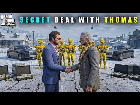 GTA 5 : MICHAEL'S SECRET DEAL WITH THOMAS || BB GAMING