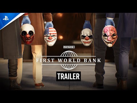 Payday 3 - First World Bank Launch Trailer | PS5 Games