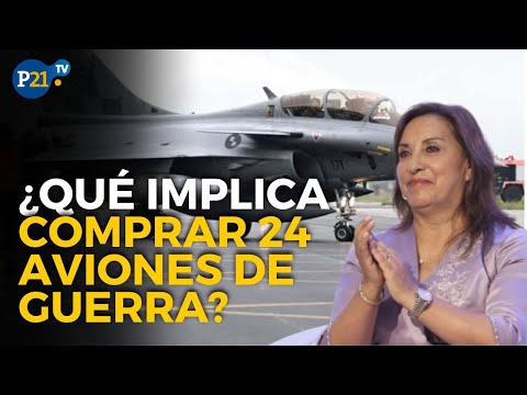 Comprar aviones de guerra por $3 500 millones equivale casi al 1% del PBI | Informe21