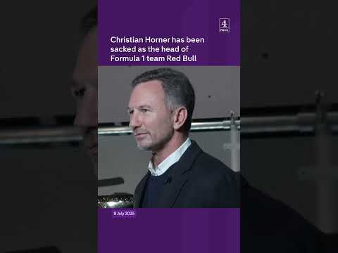 Christian Horner sacked by Red Bull