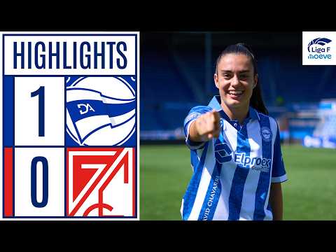 DEPORTIVO ALAV&Eacute;S 1 - 0 GRANADA | RESUMEN LIGA F MOEVE