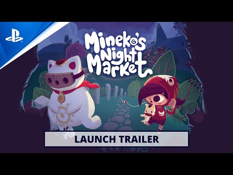 Mineko's Night Market - Launch Trailer | PS5 & PS4 Games