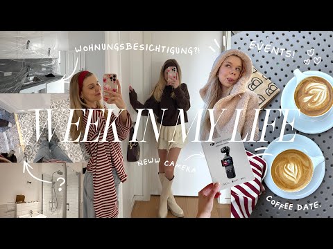 Eine neue Wohnungsbesichtigung?!🏠Events, neue Kamera? - eine Woche in meinem Leben| lea pietsch