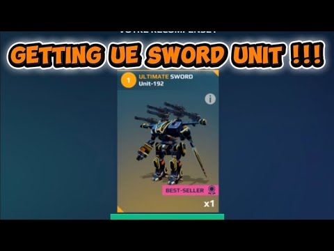 GETTING ULTIMATE SWORD UNIT ! MY SECOND UE ROBOT !
