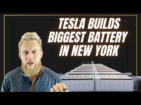 Tesla to Construct New York's Largest Battery with Megapacks