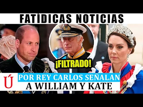 CONMOCIÓN MUNDIAL, William REGENTE del Rey Carlos SORPRENDE a Kate Middleton y deja KO a Camilla