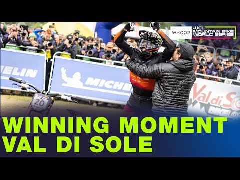 Amaury Pierron DOMINATES in Val di Sole | THE WINNING MOMENT | UCI Downhill World Cup