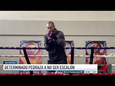 Boxeo: Sniper Pedraza se prepara para importante combate en Las Vegas