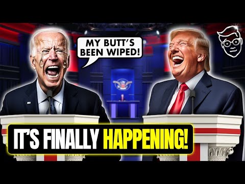 Biden CONFIRMS Debate With Trump, Trump says TONIGHT At the COURTHOUSE | 'I'll Be Waiting B*tch'