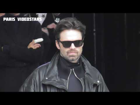 Sebastian Stan @ Milan Fashion Week 19 january 2025 show Prada - Milano