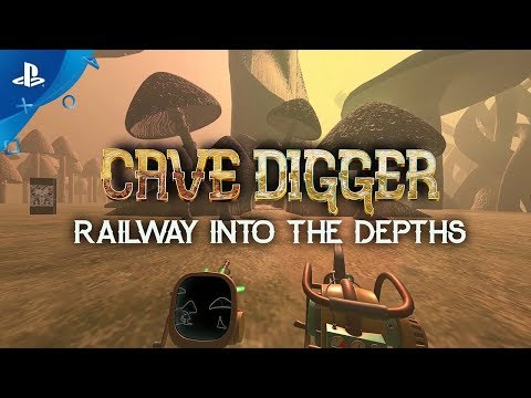 Cave Digger - Railway to the Depths / New Expansion Trailer | PS VR