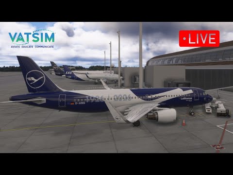 LIVE IFR Flight | Oslo → Copenhagen | Fenix A320 | VATSIM Europe 🛫