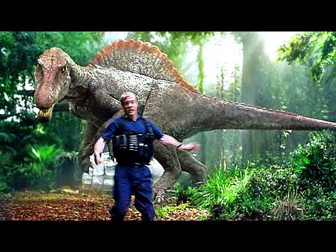 スピノサウルスはおやつが必要 | ジュラシック・パーク3 | 映画シーン